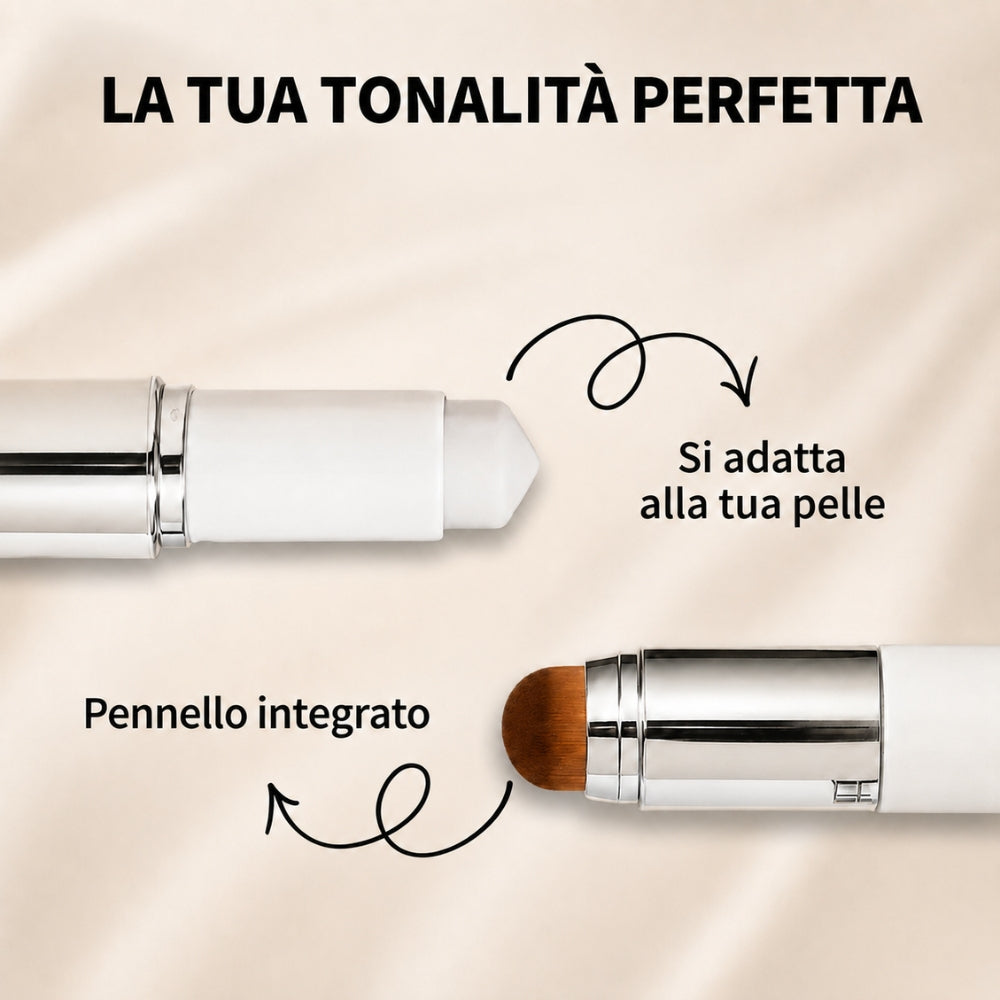Fondotinta stick colore auto-adattivo 3 tonalità